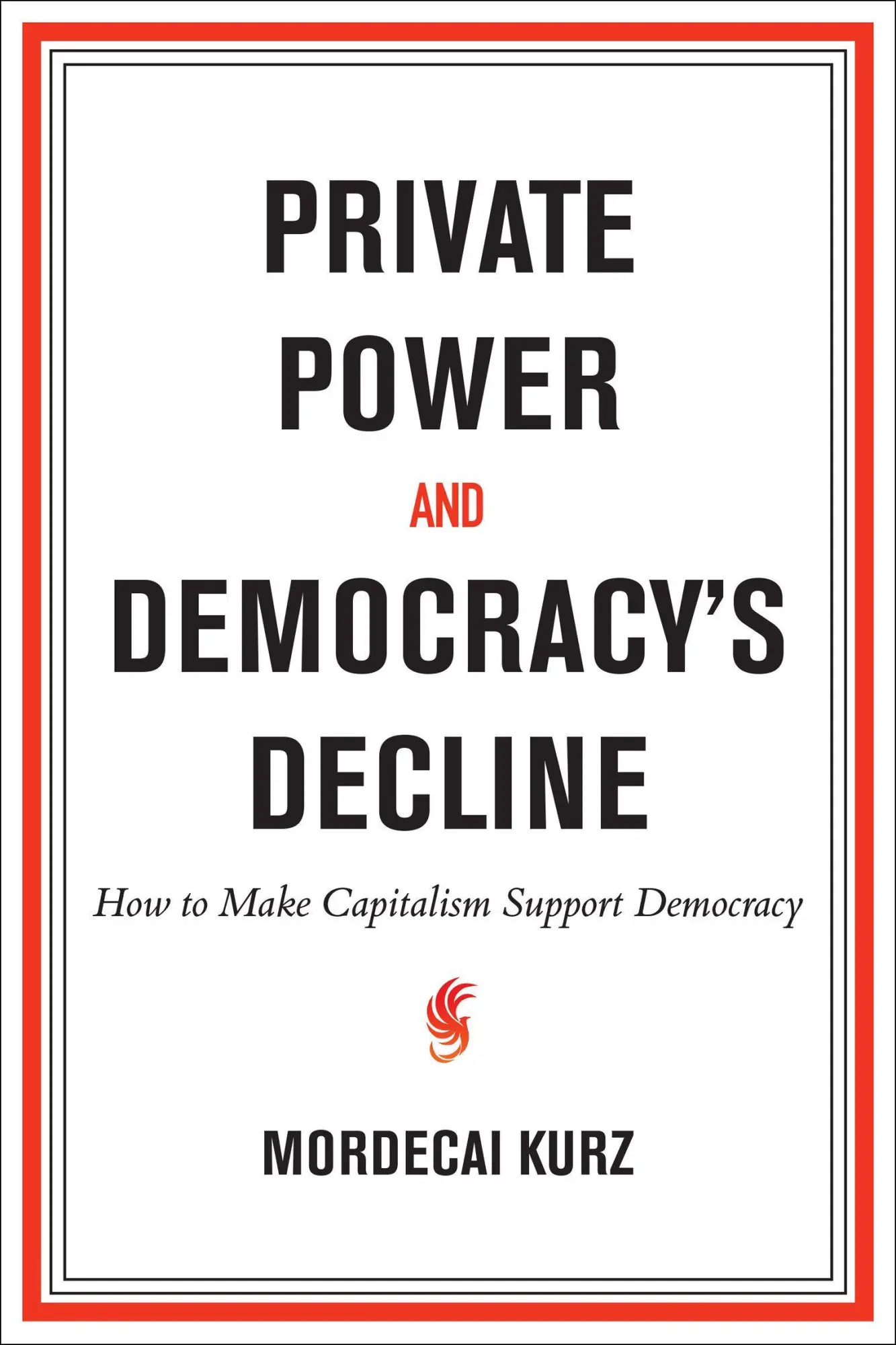 Cover: 9780262053525 | Private Power and Democracy's Decline | Mordecai Kurz | Taschenbuch