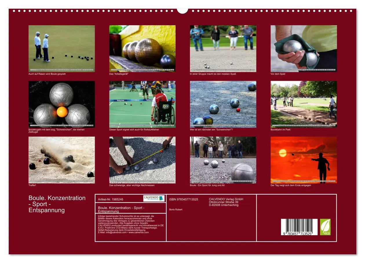 Bild: 9783457713525 | Boule. Konzentration - Sport - Entspannung (hochwertiger Premium...