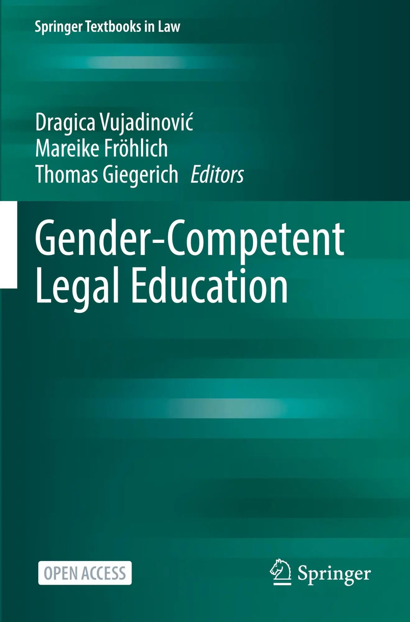Cover: 9783031143625 | Gender-Competent Legal Education | Dragica Vujadinovi¿ (u. a.) | Buch