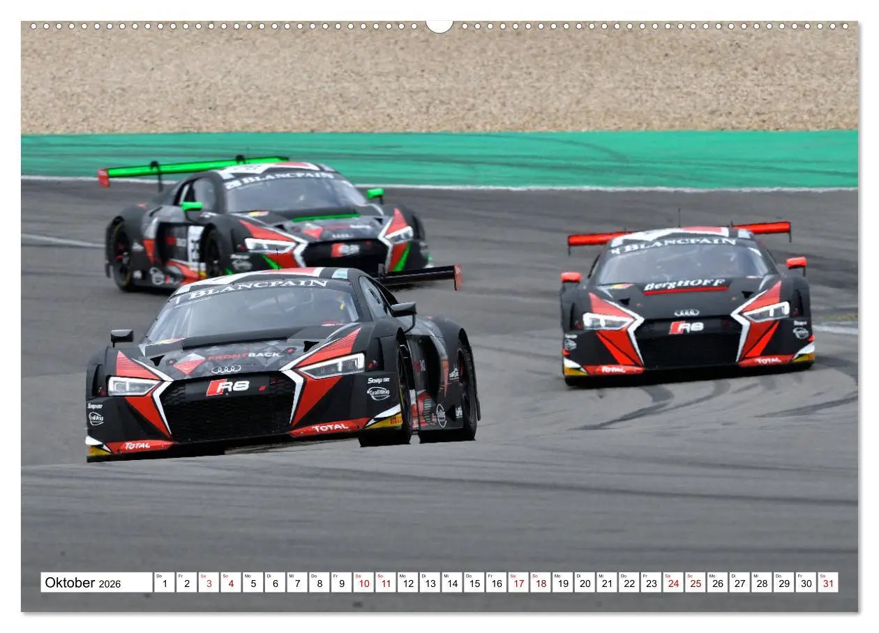 Bild: 9783457873625 | Faszination GT3 RACING (Wandkalender 2026 DIN A2 quer), CALVENDO...