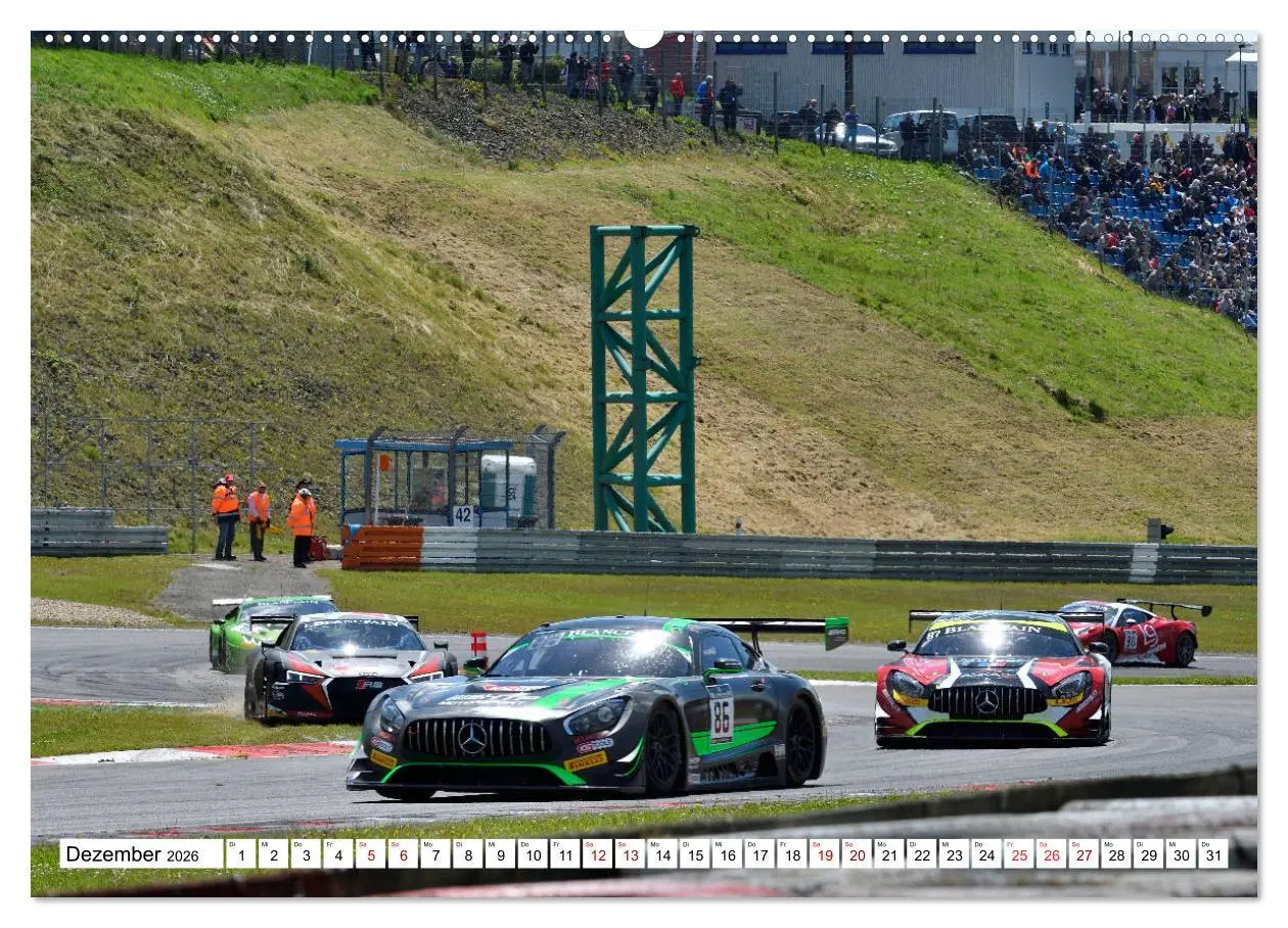 Bild: 9783457873625 | Faszination GT3 RACING (Wandkalender 2026 DIN A2 quer), CALVENDO...