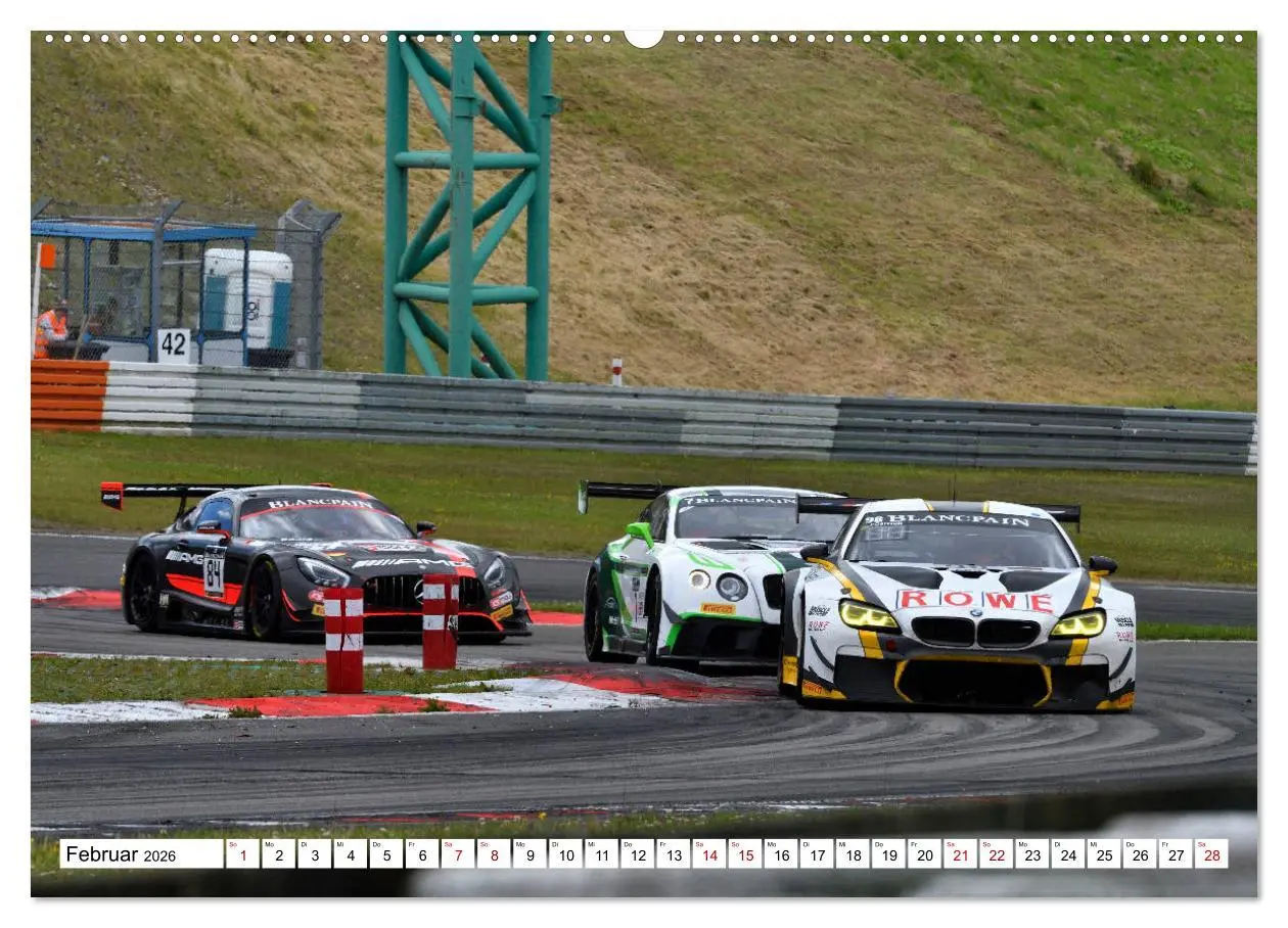 Bild: 9783457873625 | Faszination GT3 RACING (Wandkalender 2026 DIN A2 quer), CALVENDO...