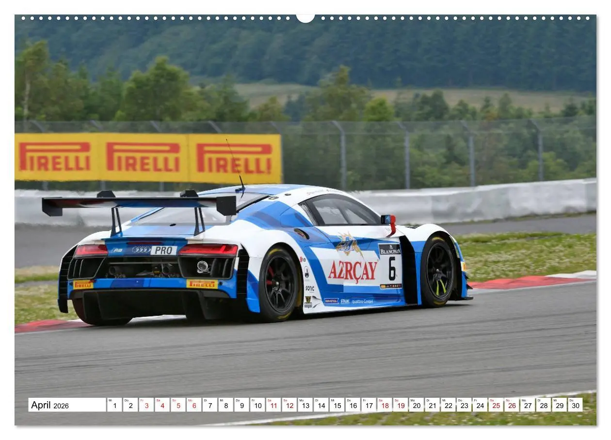 Bild: 9783457873625 | Faszination GT3 RACING (Wandkalender 2026 DIN A2 quer), CALVENDO...