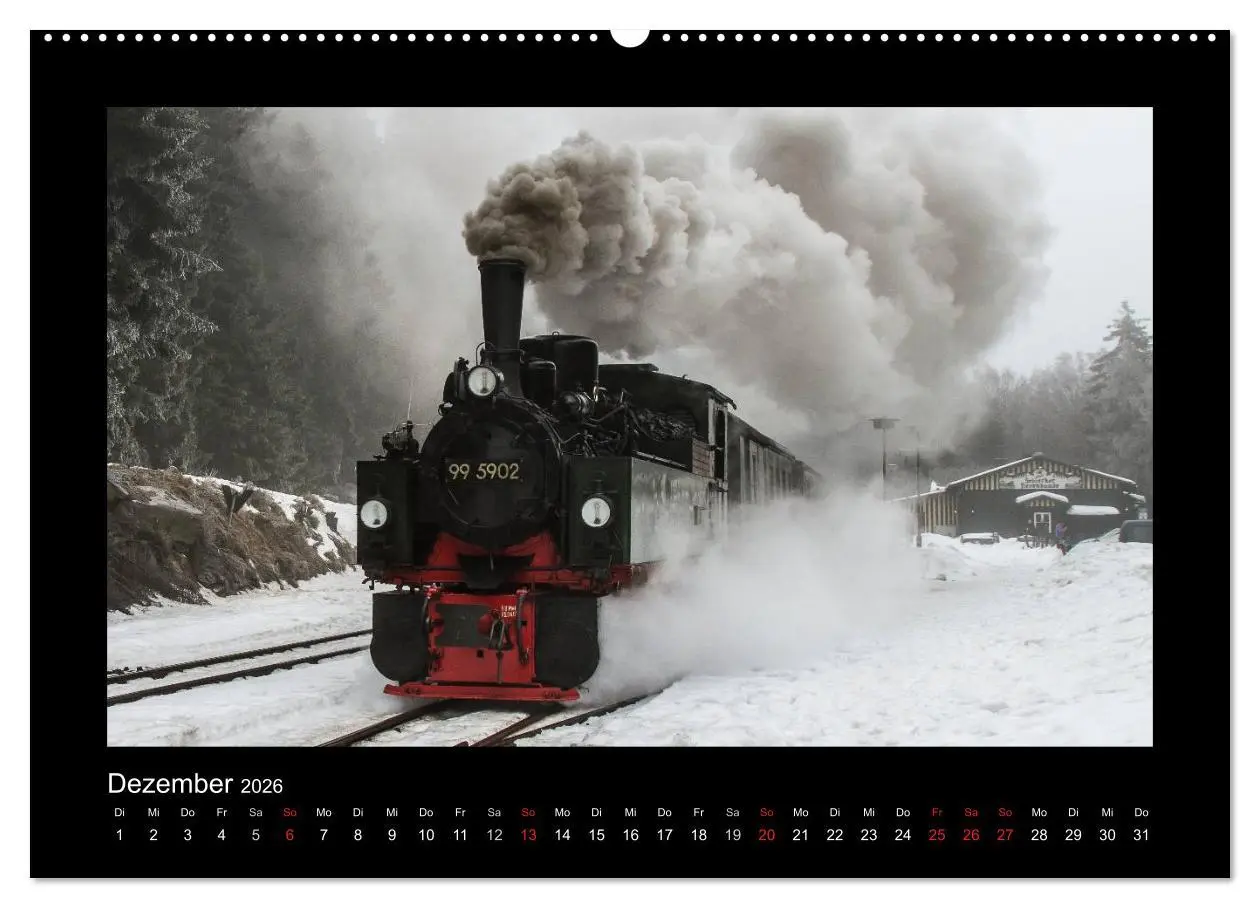 Bild: 9783516103625 | Dampferlebnis im Harz (hochwertiger Premium Wandkalender 2026 DIN...