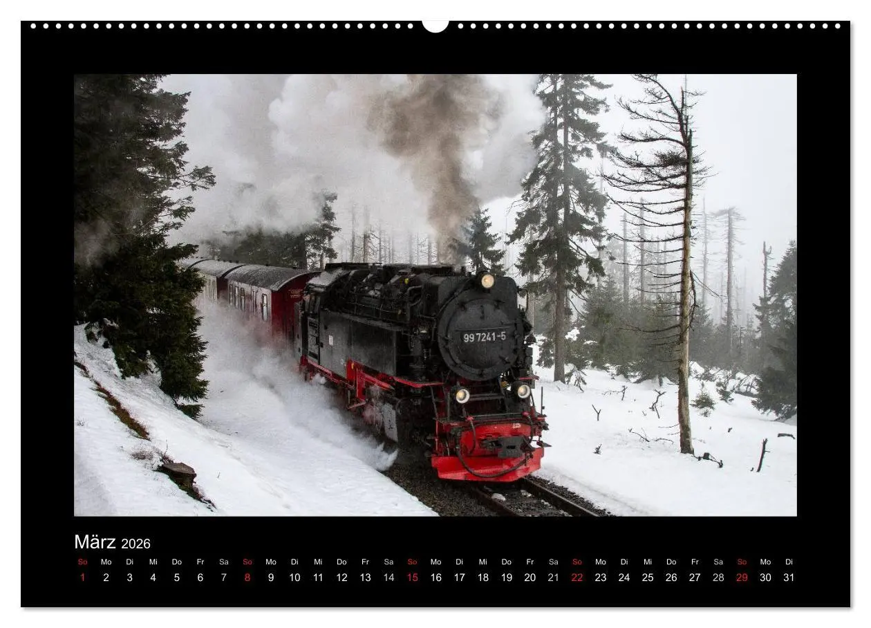 Bild: 9783516103625 | Dampferlebnis im Harz (hochwertiger Premium Wandkalender 2026 DIN...