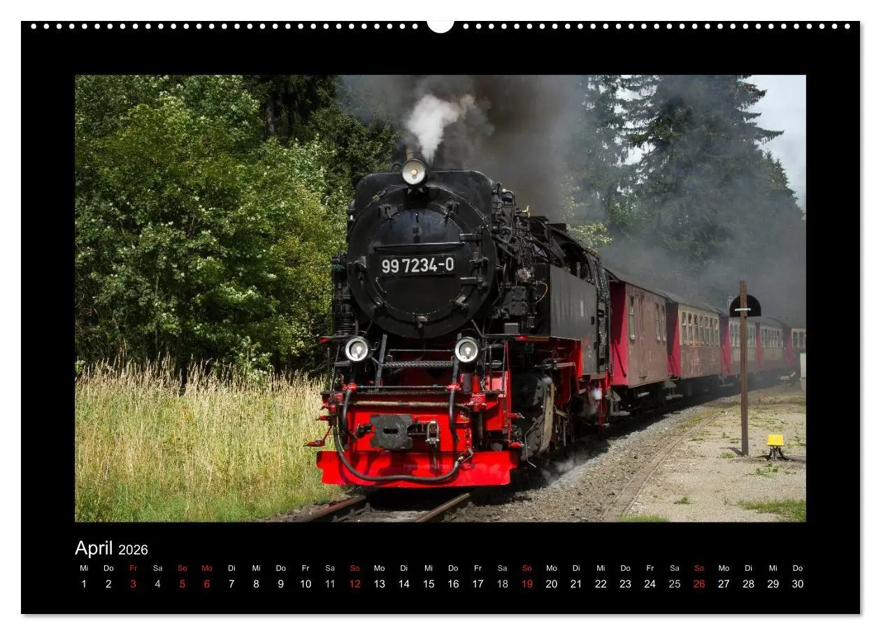 Bild: 9783516103625 | Dampferlebnis im Harz (hochwertiger Premium Wandkalender 2026 DIN...