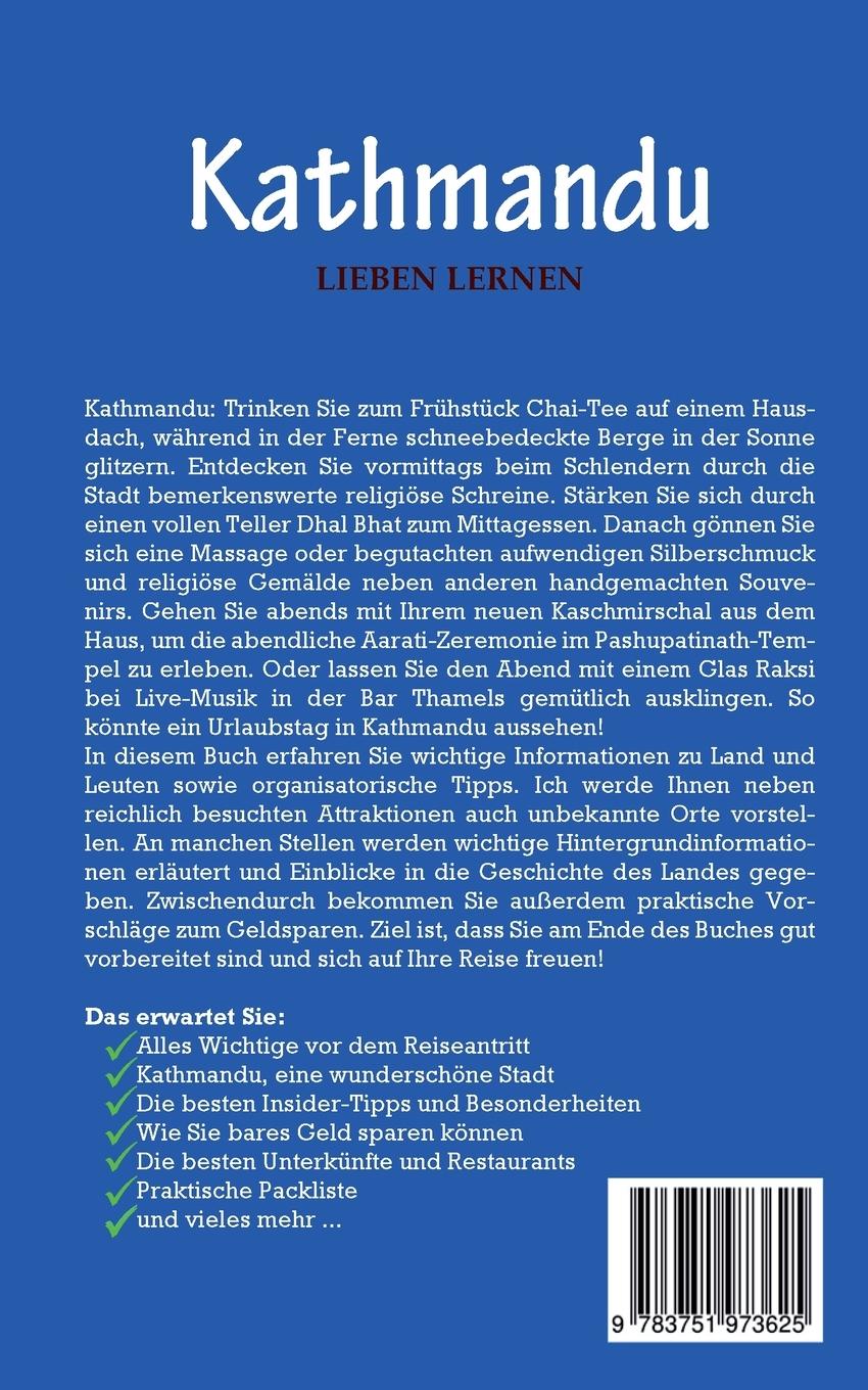 Rückseite: 9783751973625 | Kathmandu lieben lernen: Der perfekte Reiseführer für einen...