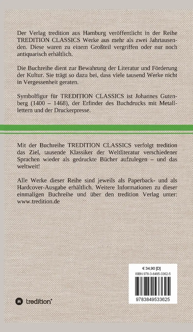 Rückseite: 9783849533625 | David Copperfield - Band 1, Übersetzt von Gustav Meyrink | Dickens