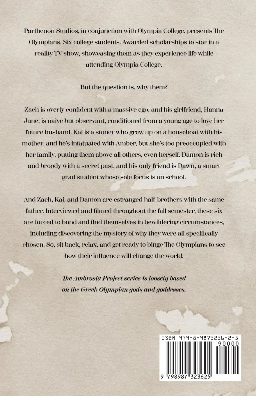 Rückseite: 9798987323625 | The Clandestine Dawning of the Gods | Hallie Parker | Taschenbuch