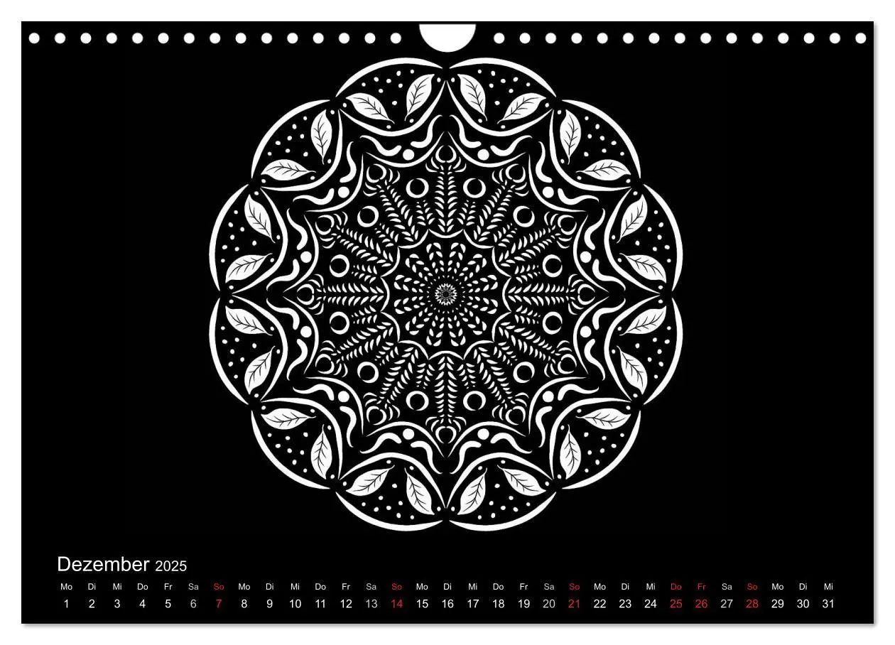 Bild: 9783435463725 | Entspannung und Ruhe durch Mandalas (Wandkalender 2025 DIN A4...