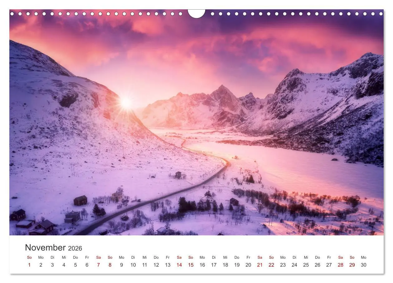 Bild: 9783457553725 | Norwegen Luftaufnahmen (Wandkalender 2026 DIN A3 quer), CALVENDO...