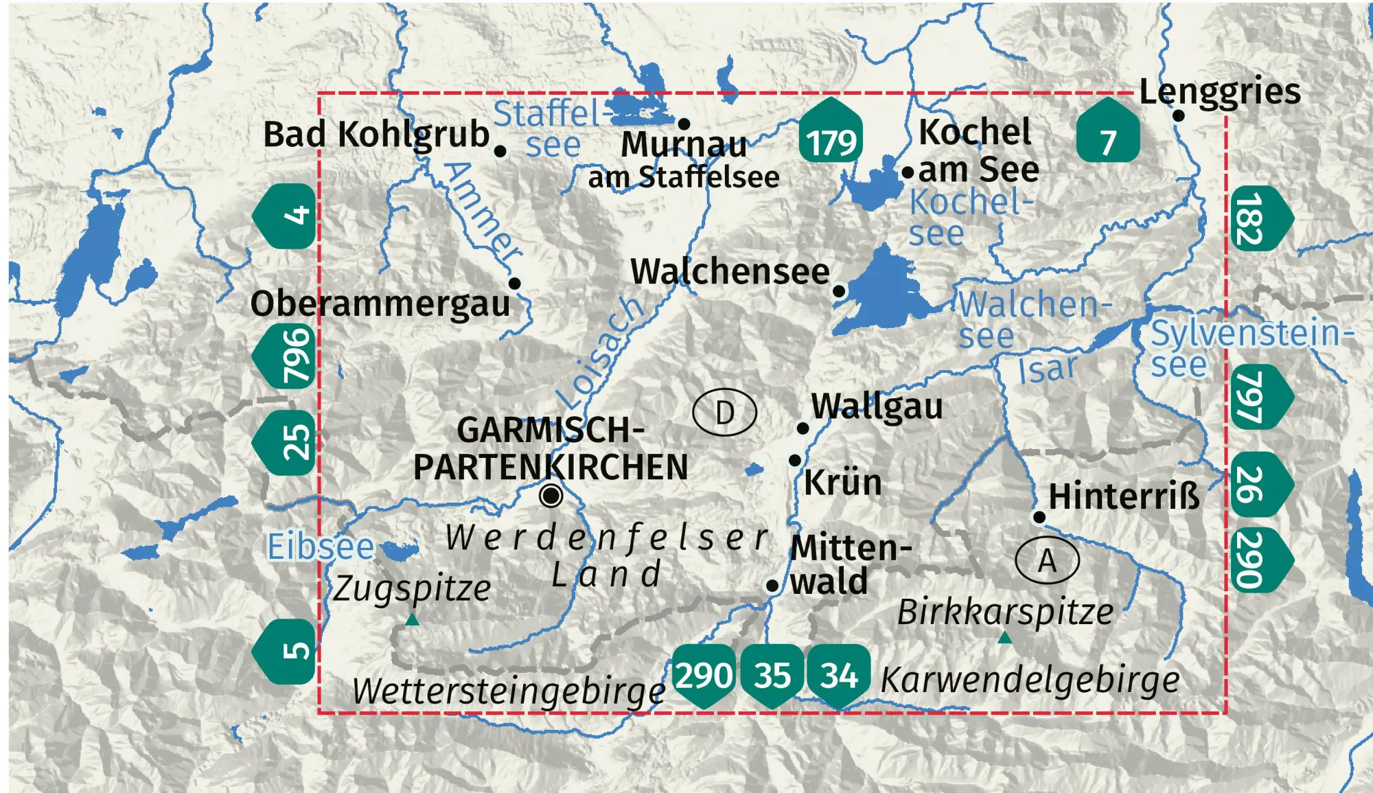 Bild: 9783991543725 | KOMPASS Wanderkarte 6 Alpenwelt Karwendel Mittenwald,...
