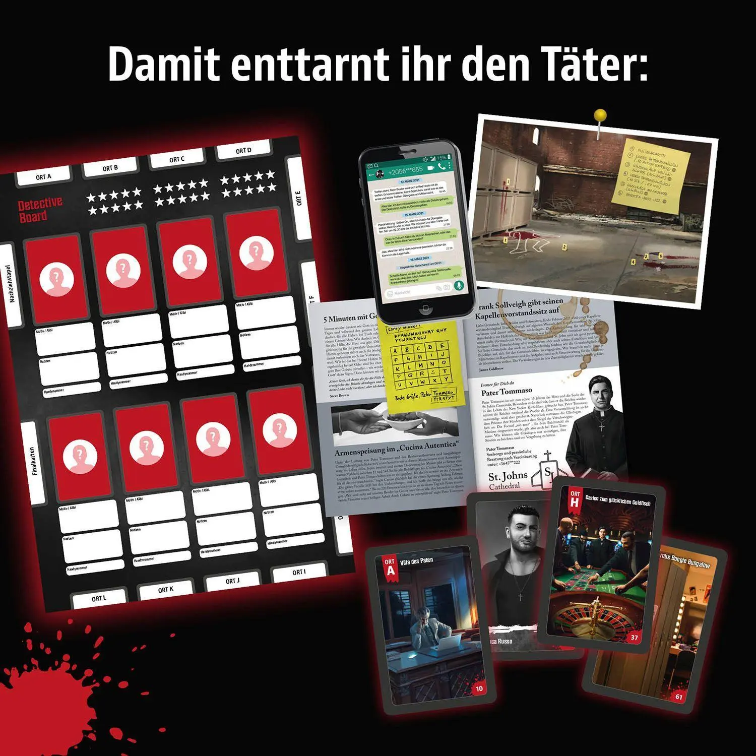 Bild: 4002051683825 | Masters of Crime: Vendetta | Spiel | Verena Wiechens (u. a.) | Spiel