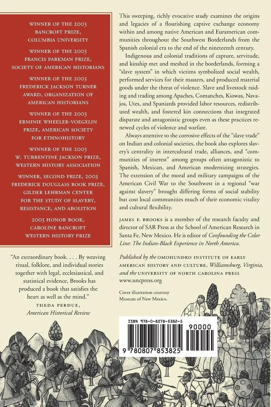Rückseite: 9780807853825 | Captives and Cousins | James F. Brooks | Taschenbuch | Englisch | 2002