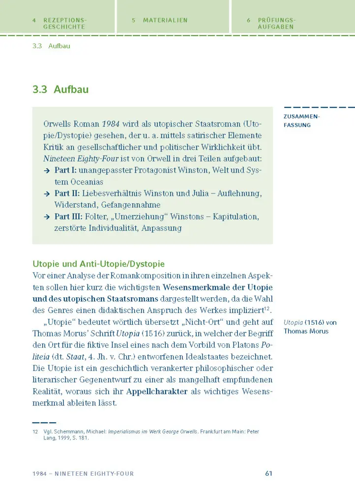 Bild: 9783129303825 | 1984 - Nineteen Eighty-Four von George Orwell | George Orwell | Buch