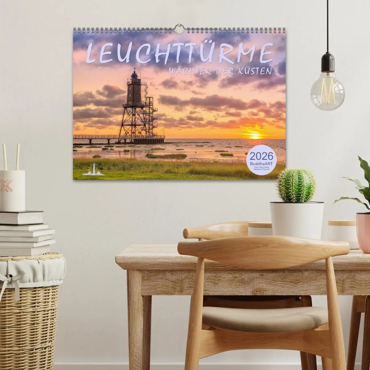 Bild: 9783457783825 | Leuchttürme - Wächter der Küsten (Wandkalender 2026 DIN A3 quer),...