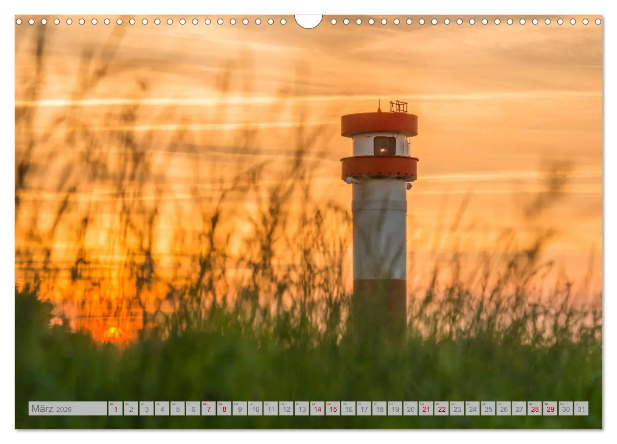 Bild: 9783457783825 | Leuchttürme - Wächter der Küsten (Wandkalender 2026 DIN A3 quer),...