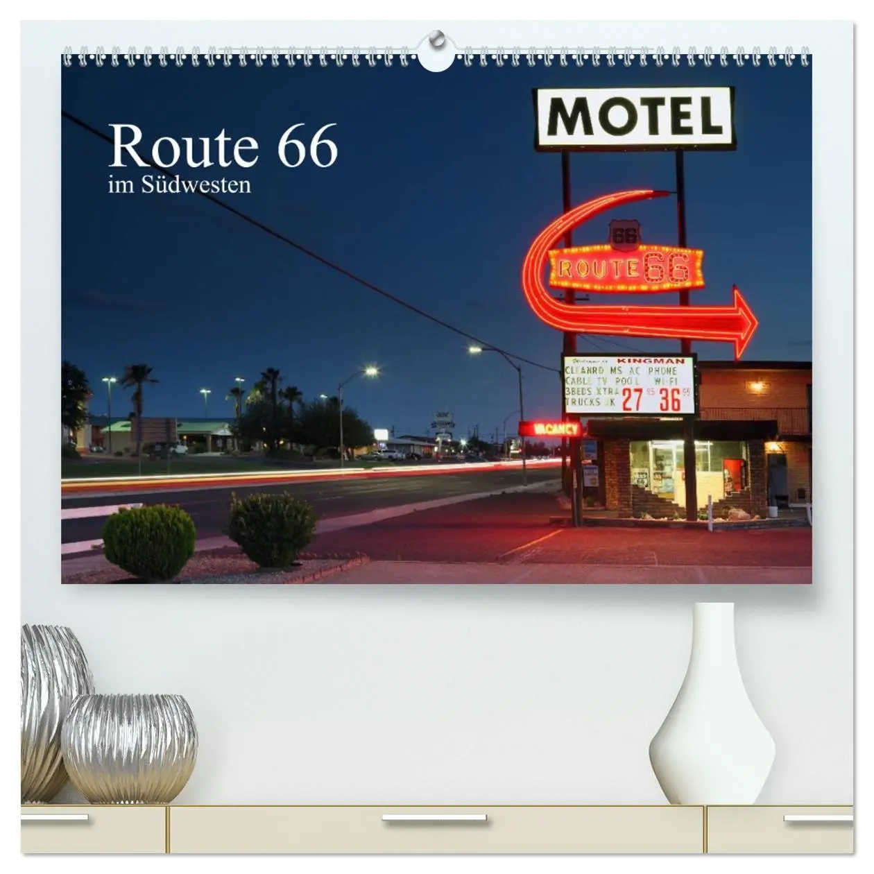 Cover: 9783516183825 | Route 66 im Südwesten (hochwertiger Premium Wandkalender 2026 DIN...