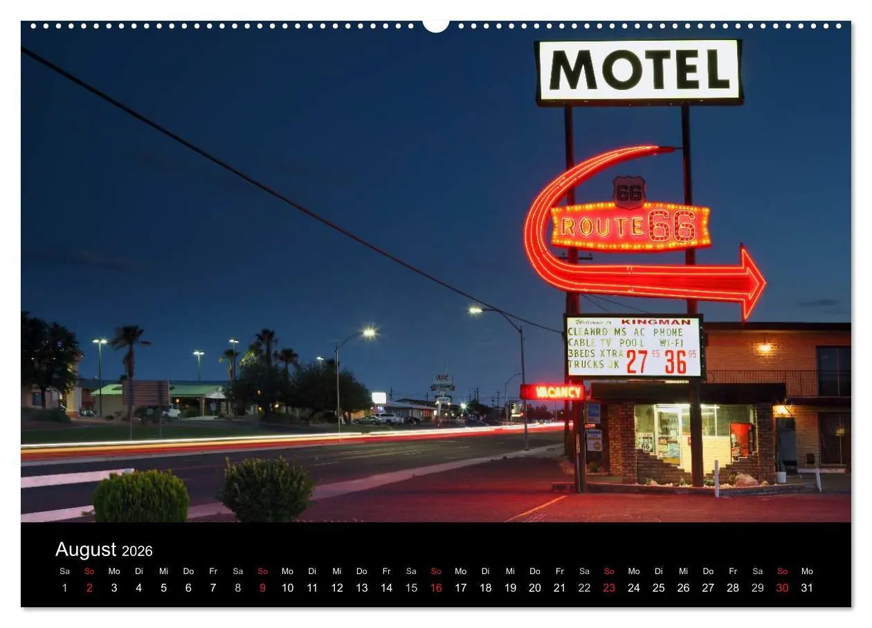 Bild: 9783516183825 | Route 66 im Südwesten (hochwertiger Premium Wandkalender 2026 DIN...