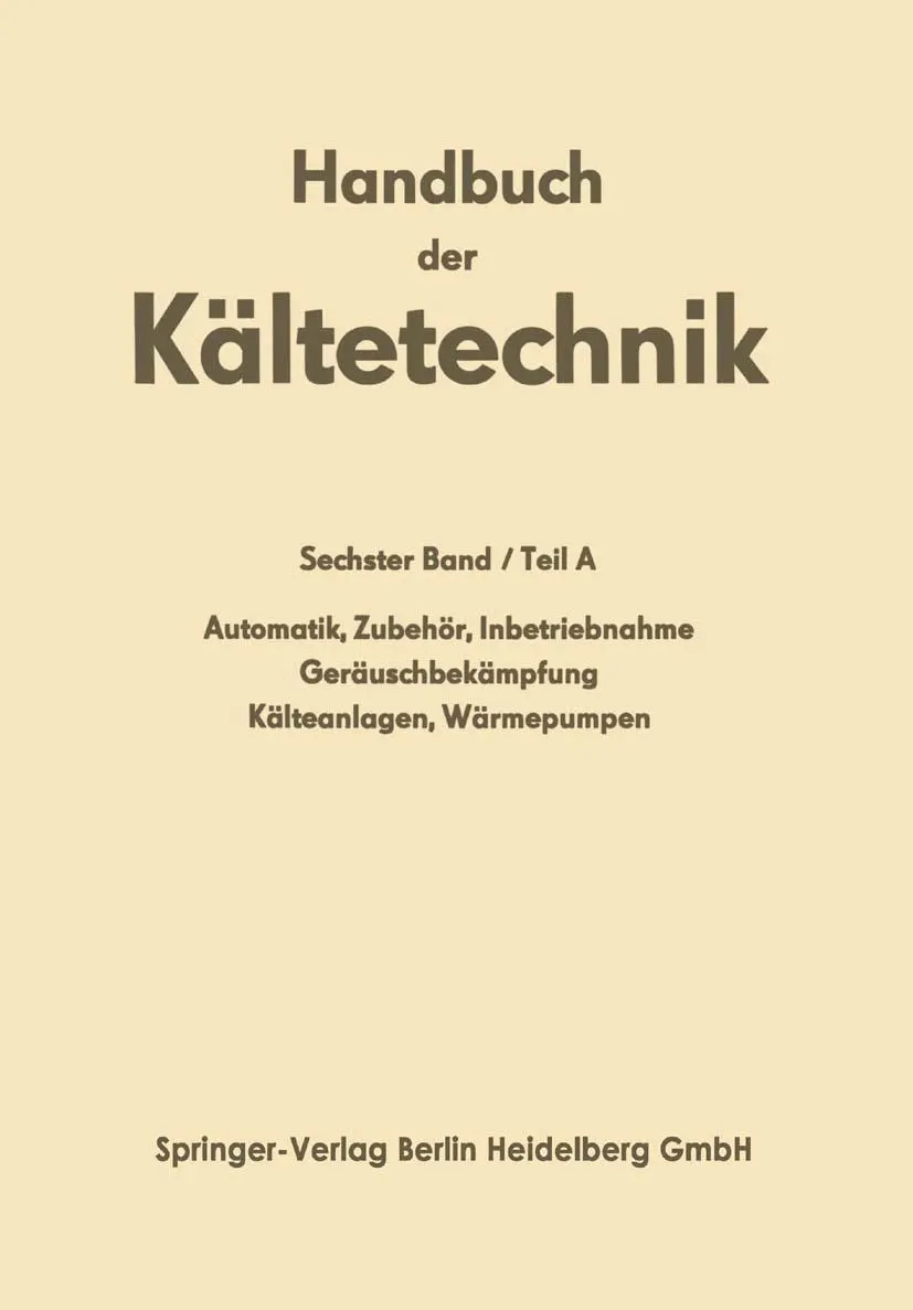 Cover: 9783662303825 | Automatik · Zubehör · Inbetriebnahme Geräuschbekämpfung...