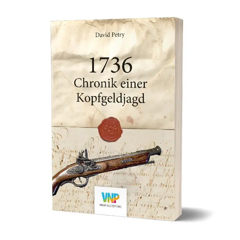 Cover: 9783931683825 | 1736 - Chronik einer Kopfgeldjagd | David Petry | Taschenbuch | 2025