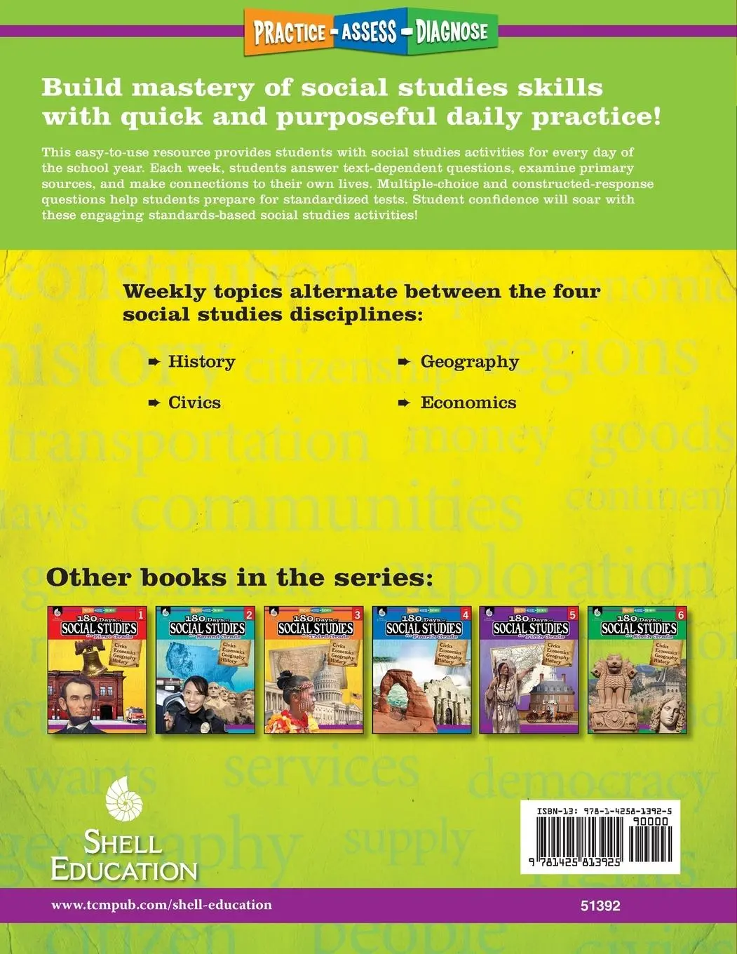 Rückseite: 9781425813925 | 180 Days of Social Studies for Kindergarten | Kathy Flynn | Buch