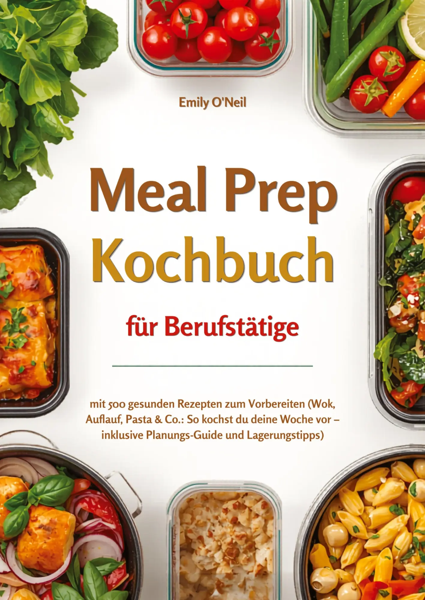 Cover: 9783384893925 | Meal Prep für Berufstätige mit 500 gesunden Rezepten zum...