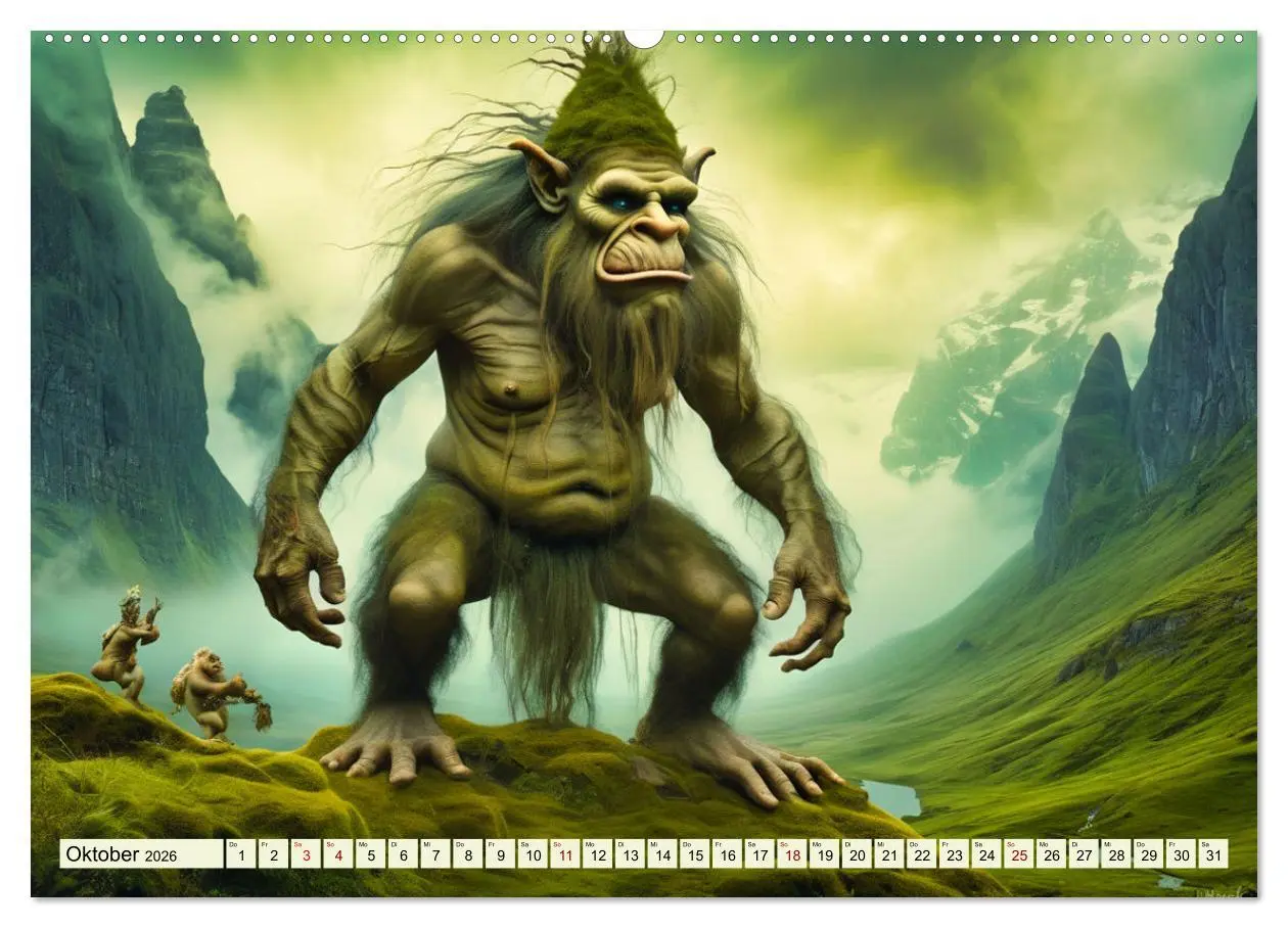 Bild: 9783457393925 | Im Reich der Märchen, Mythen und Legenden (Wandkalender 2026 DIN A2...