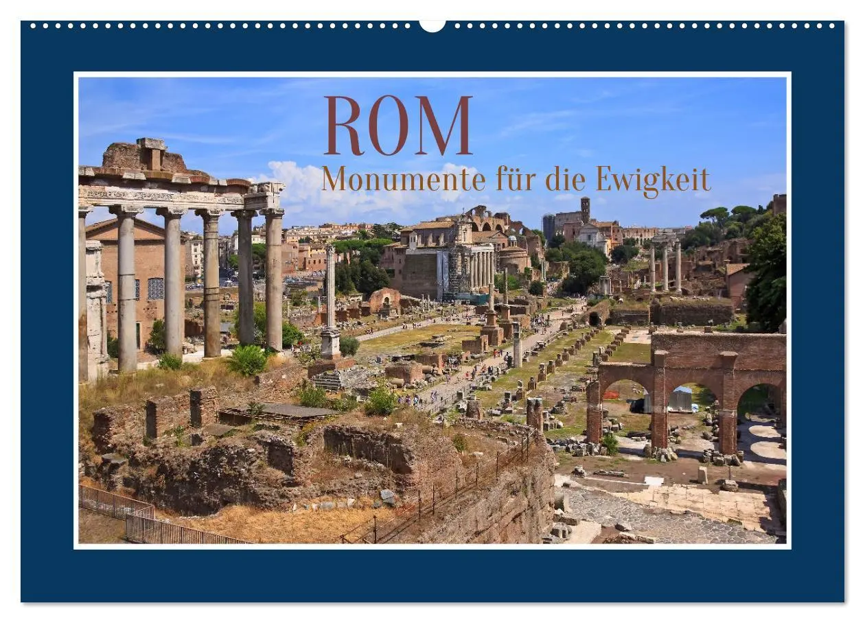 Cover: 9783457913925 | Rom - Monumente für die Ewigkeit (Wandkalender 2026 DIN A2 quer),...