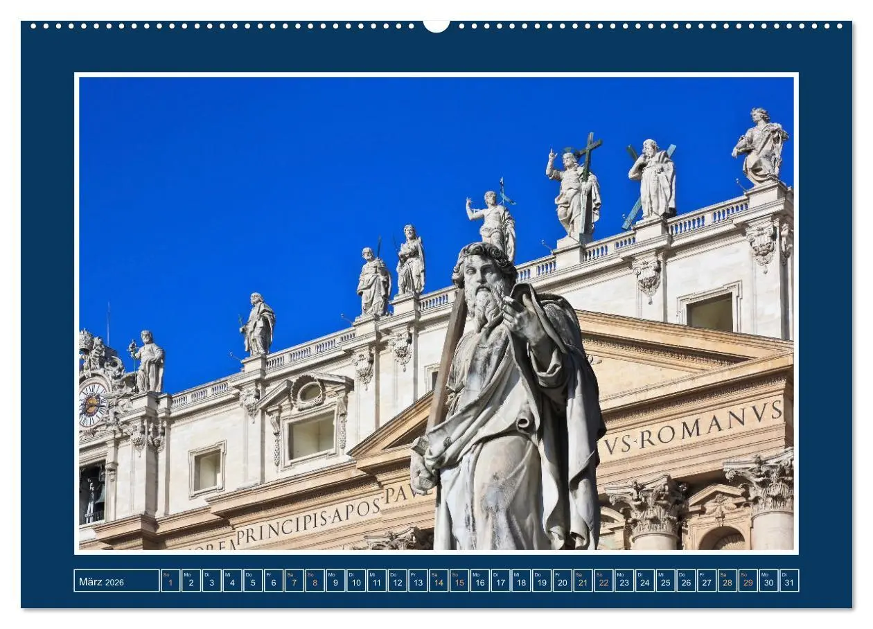 Bild: 9783457913925 | Rom - Monumente für die Ewigkeit (Wandkalender 2026 DIN A2 quer),...
