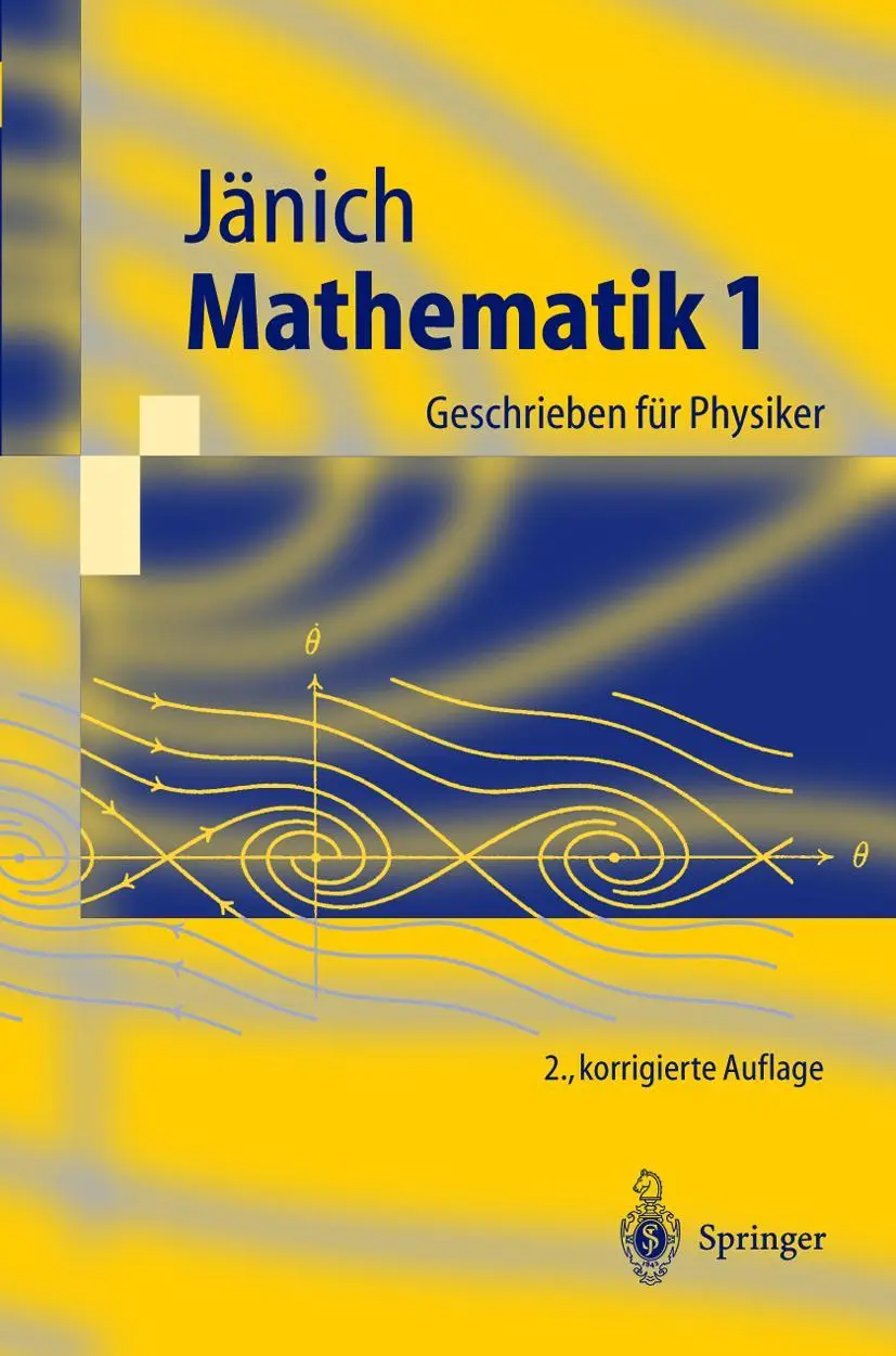 Cover: 9783540213925 | Mathematik 1 | Geschrieben für Physiker | Klaus Jänich | Taschenbuch