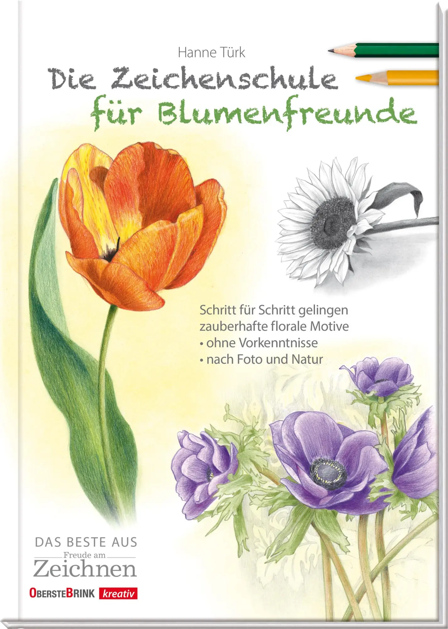 Cover: 9783934333925 | Die Zeichenschule für Blumenfreunde | Hanne Türk | Buch | 112 S.