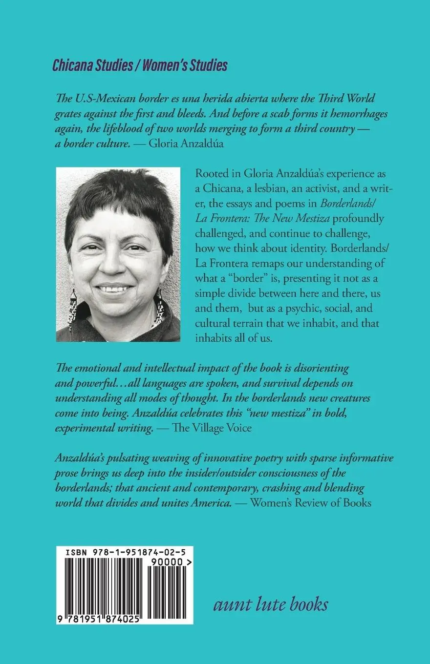 Rückseite: 9781951874025 | Borderlands / La Frontera, 5th Edition | The New Mestiza 5th Edition