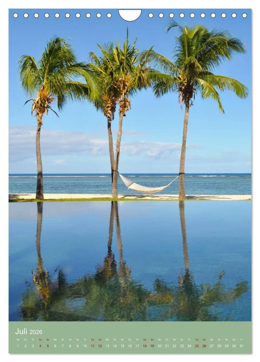 Bild: 9783516374025 | Erlebe mit mir das Inselparadies Mauritius (Wandkalender 2026 DIN...