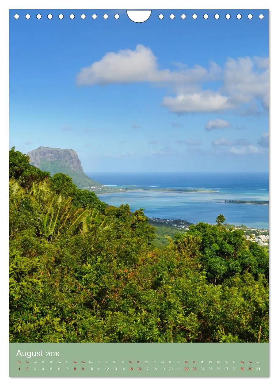 Bild: 9783516374025 | Erlebe mit mir das Inselparadies Mauritius (Wandkalender 2026 DIN...