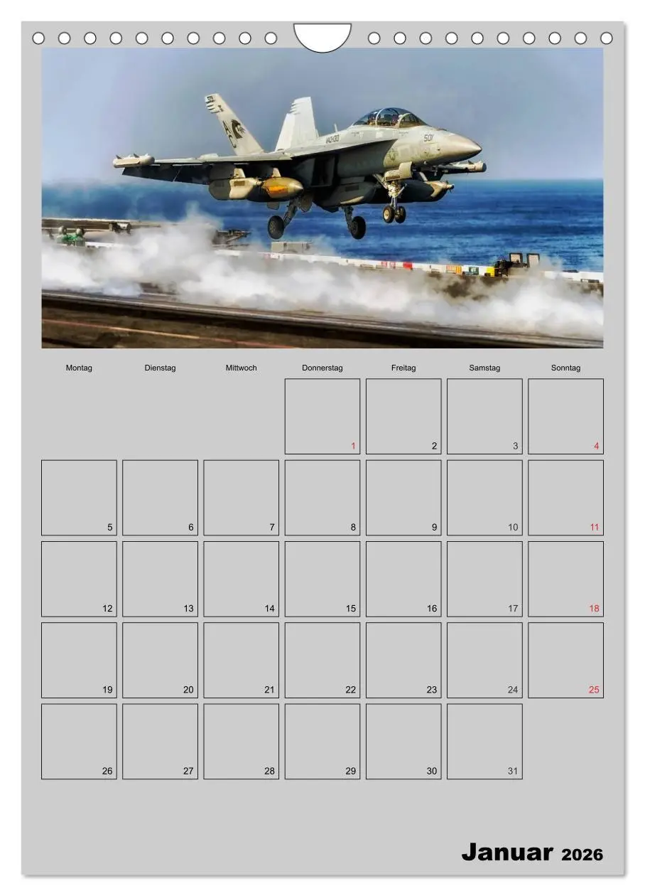 Bild: 9783516444025 | Militär. U.S. Kampfflugzeuge (Wandkalender 2026 DIN A4 hoch),...