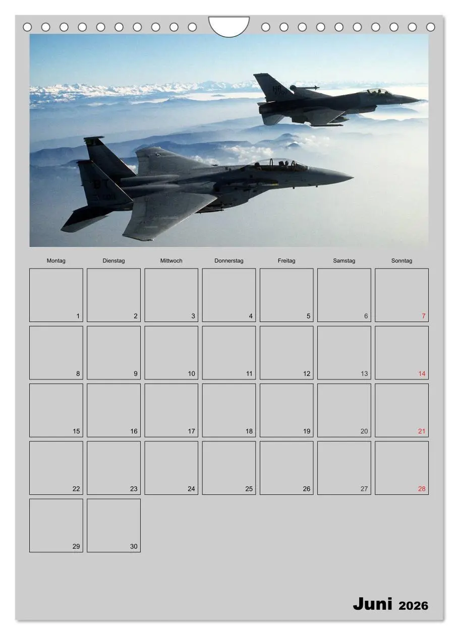 Bild: 9783516444025 | Militär. U.S. Kampfflugzeuge (Wandkalender 2026 DIN A4 hoch),...