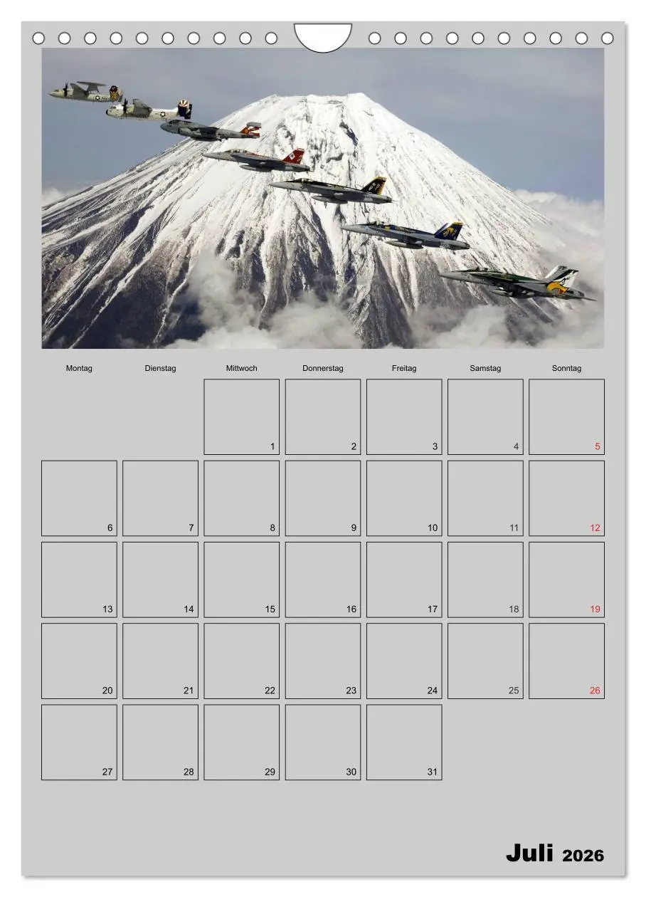 Bild: 9783516444025 | Militär. U.S. Kampfflugzeuge (Wandkalender 2026 DIN A4 hoch),...