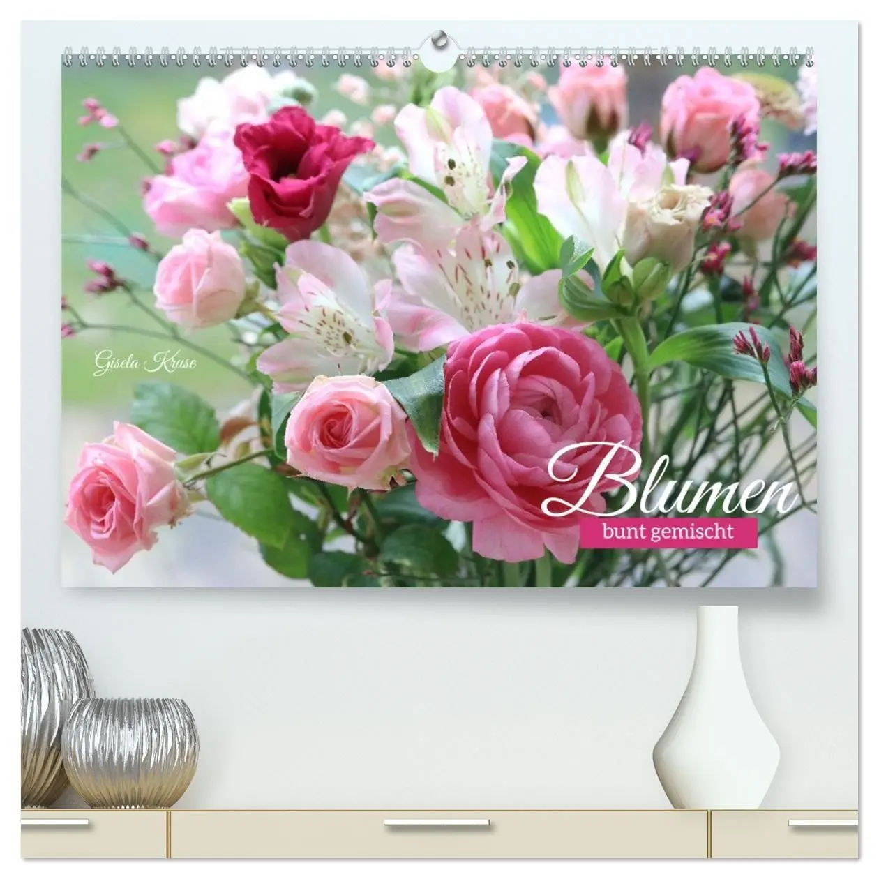 Cover: 9783516754025 | Blumen, bunt gemischt (hochwertiger Premium Wandkalender 2027 DIN...