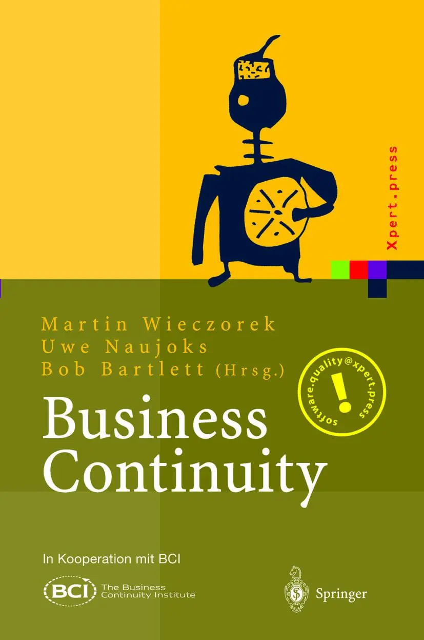 Cover: 9783642624025 | Business Continuity | Notfallplanung für Geschäftsprozesse | Buch