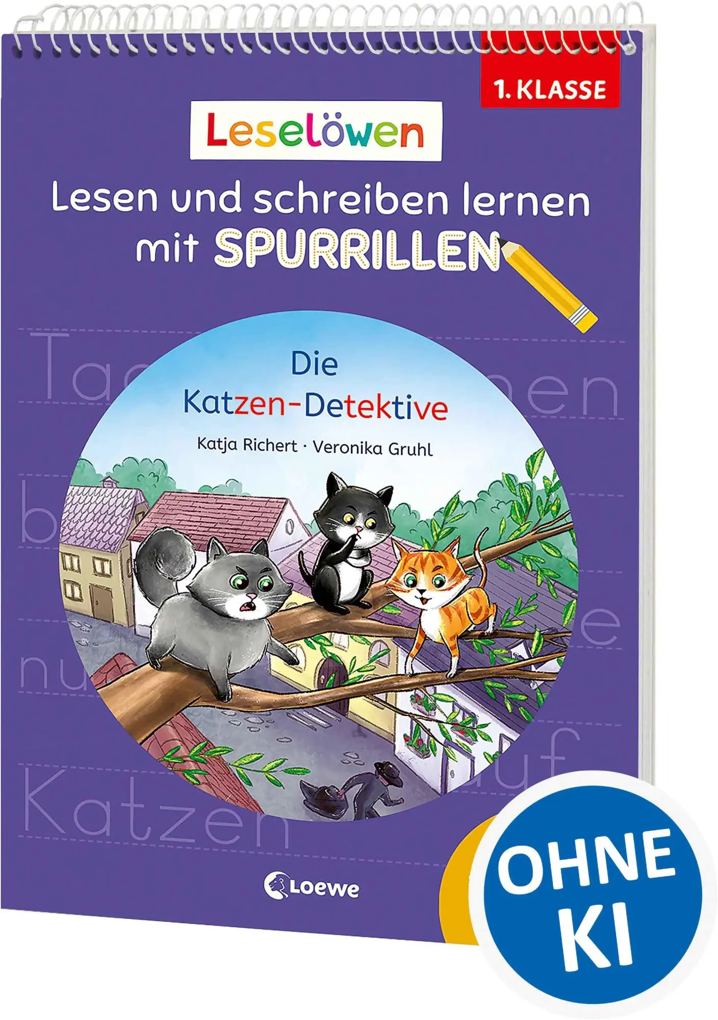 Cover: 9783743224025 | Leselöwen - Lesen und schreiben lernen mit Spurrillen - Die...