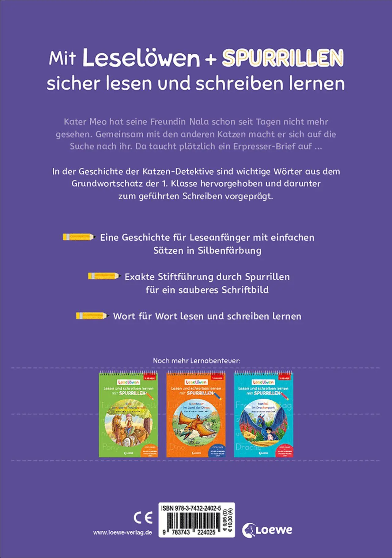 Bild: 9783743224025 | Leselöwen - Lesen und schreiben lernen mit Spurrillen - Die...