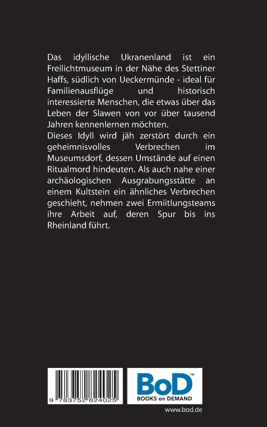 Rückseite: 9783752824025 | Mord im Ukranenland | Lupus Egarezzo | Taschenbuch | 280 S. | Deutsch