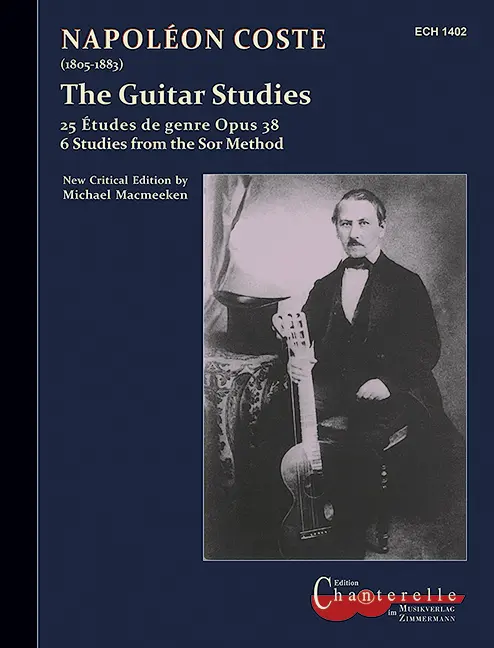 Cover: 9790204714025 | The Guitar Studies | Napoléon Coste | Broschüre | 88 S. | Deutsch