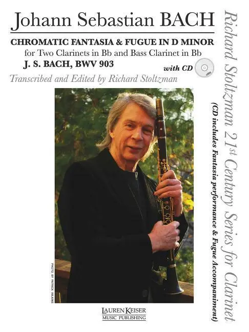 Cover: 884088624125 | Chromatic Fantasia &amp; Fugue in D Minor, Bwv 903 | Richard Stoltzman