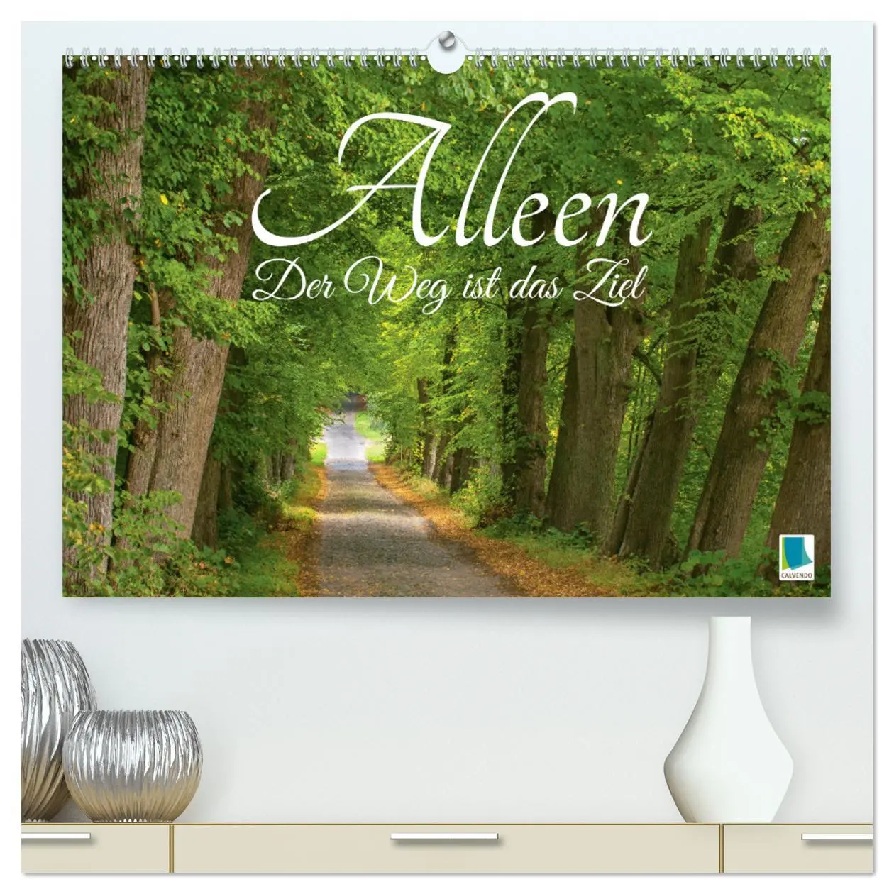 Cover: 9783457274125 | Alleen: Der Weg ist das Ziel (hochwertiger Premium Wandkalender...
