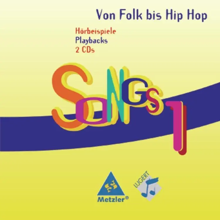 Cover: 9783507074125 | SONGS Von Folk bis Hip Hop | Playbacks 1 | Audio-CD | CD - 2 CDs