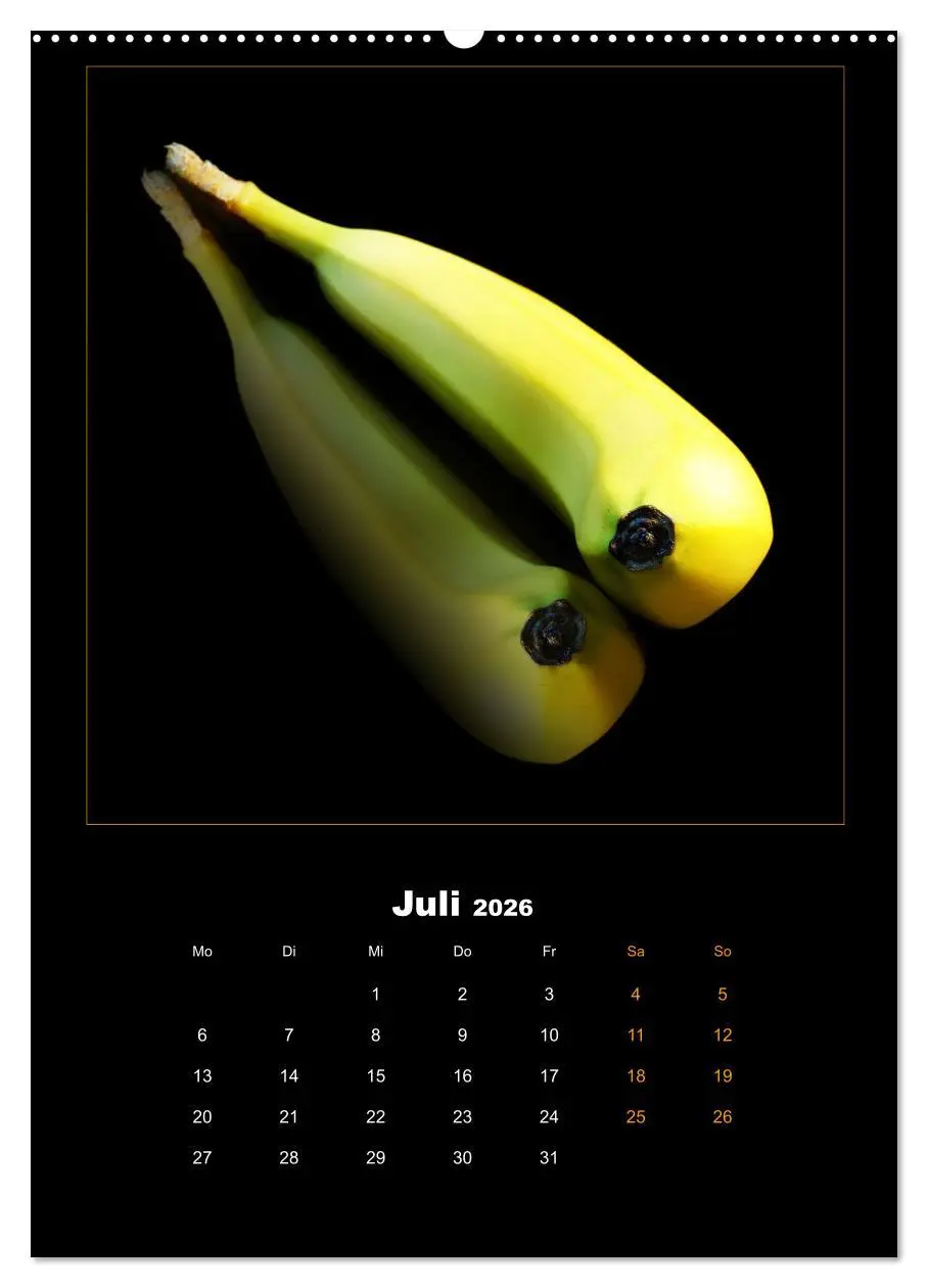 Bild: 9783516364125 | Vegan Food Kalender - Obst und Gemüse auf Schwarz (hochwertiger...