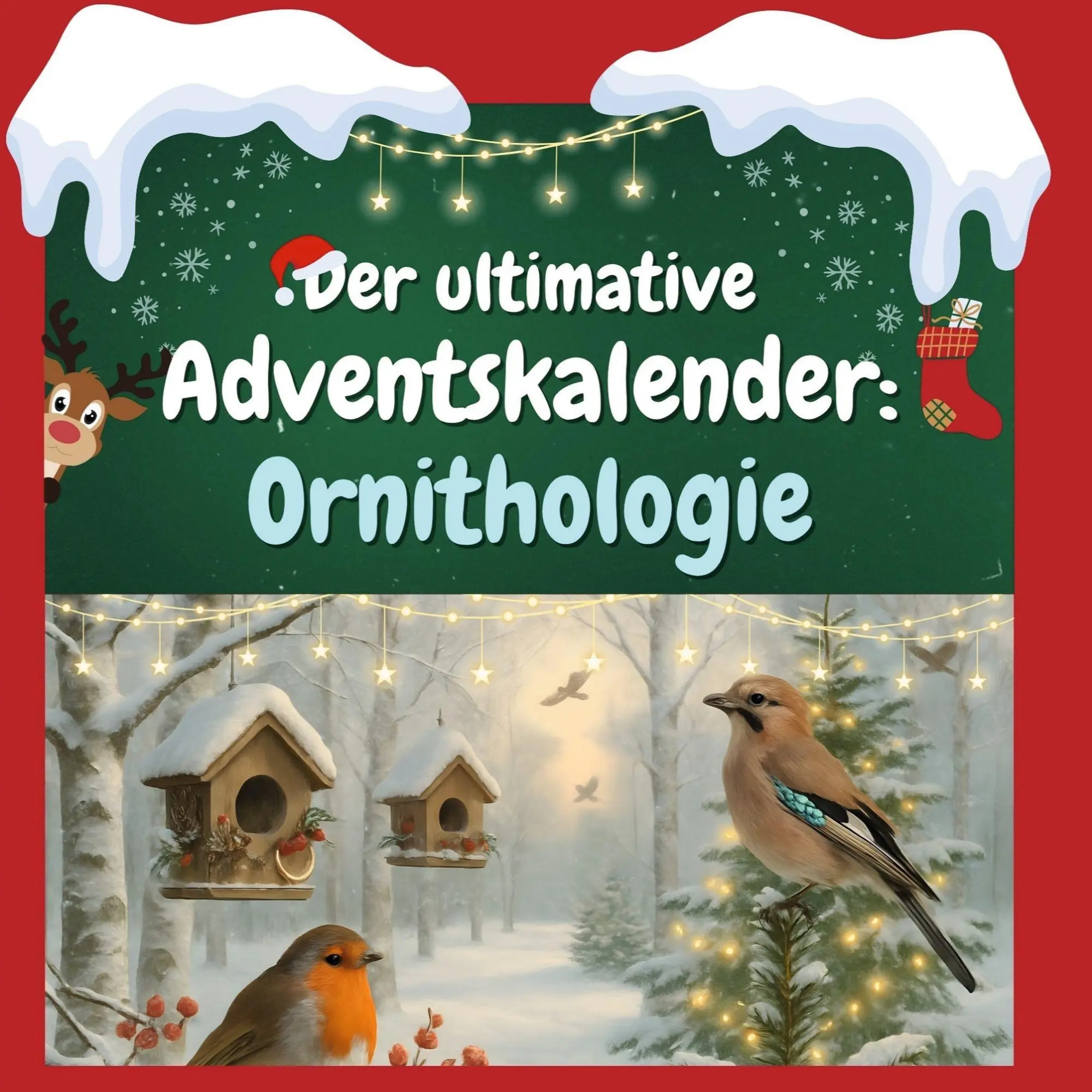 Cover: 9783695324125 | Der ultimative Adventskalender: Ornithologie | Das ideale Geschenk