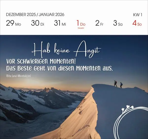 Bild: 9783731884125 | 53 Energie-Impulse für Powerfrauen 2026 | Verlag Korsch | Kalender